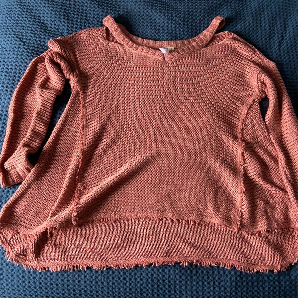 Pink sweater